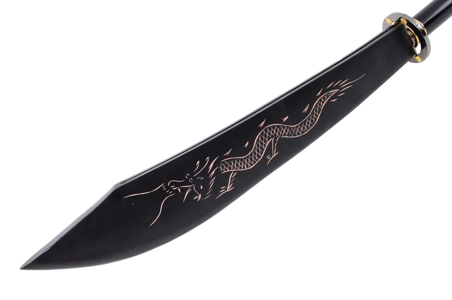 Naginata Da Kan Dao - Lame épaisse, Aiguisée 11 Naginata Da Kan Dao - Lame épaisse, Aiguisée – Image 9