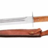 Poignard Acier Inox, Poignée Bois (22 Cm) -Boutique Kali Escrima poignard de chasse 22 cm