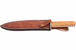 Poignard Acier Inox, Poignée Bois (22 Cm) -Boutique Kali Escrima poignard de chasse 22 cm 2