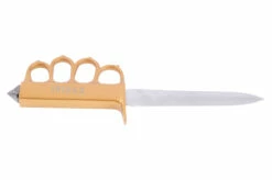 Poignard Poing Américain, US 1918 - Gaine Métallique (15 Cm) -Boutique Kali Escrima poignard poing americain us 1918 gaine metallique 15 cm 2