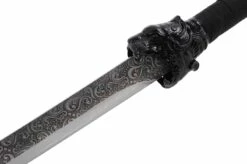 Sabre De La Dynastie Qing - Liuyedao à Tête De Tigre, Rigide Aiguisé 15 Sabre De La Dynastie Qing - Liuyedao à Tête De Tigre, Rigide Aiguisé -Boutique Kali Escrima sabre de la dynastie qing liuyedao a tete de tigre rigide aiguise 3
