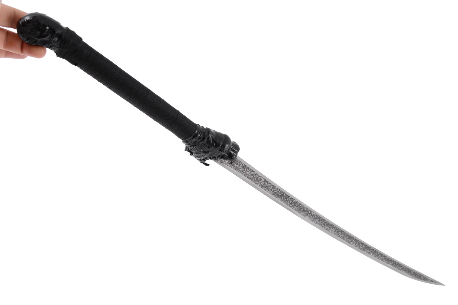 Sabre De La Dynastie Qing - Liuyedao à Tête De Tigre, Rigide Aiguisé 7 Sabre De La Dynastie Qing - Liuyedao à Tête De Tigre, Rigide Aiguisé – Image 5