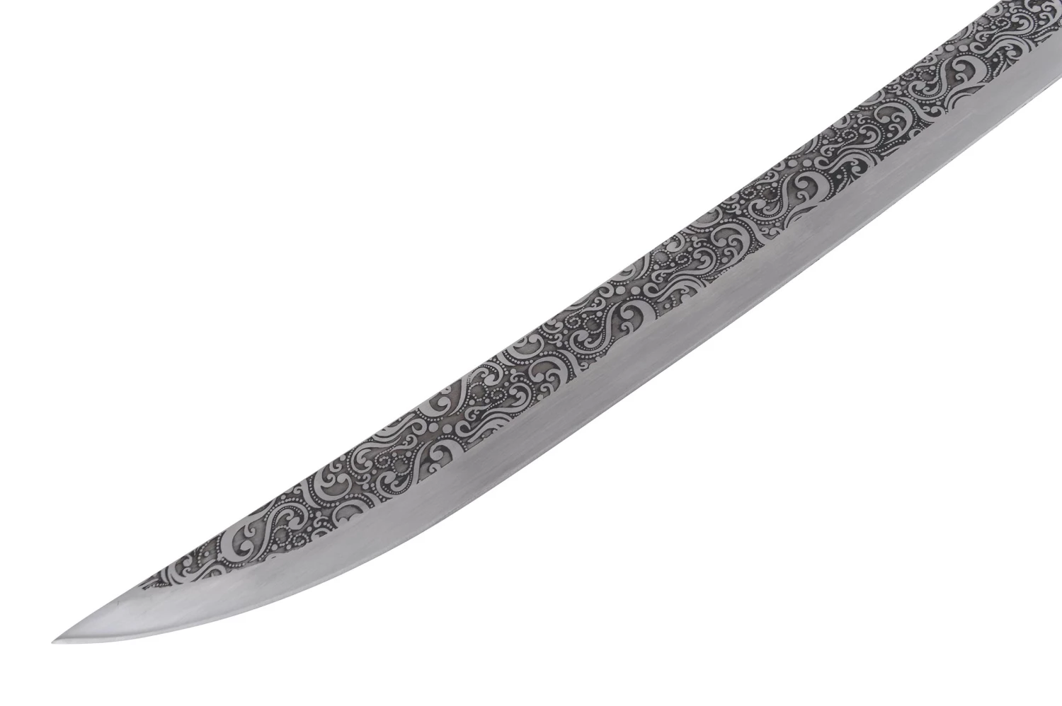 Sabre De La Dynastie Qing - Liuyedao à Tête De Tigre, Rigide Aiguisé 9 Sabre De La Dynastie Qing - Liuyedao à Tête De Tigre, Rigide Aiguisé – Image 7