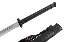 Sabre Droit, Chokutō - Dragons, ShenLong -Boutique Kali Escrima sabre droit chokuto dragons shenlong 2