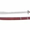 Sabre Entraînement Kungfu, Avec Fourreau, Rouge/Argent - Semi Flexible 2 Sabre Entraînement Kungfu, Avec Fourreau, Rouge/Argent - Semi Flexible -Boutique Kali Escrima sabre entrainement kungfu avec fourreau rougeargent semi flexible