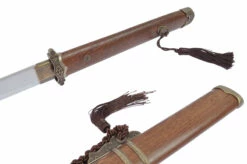 Katana Droit Aiguisé - Suanzhi, Tang Dinasty 14 Katana Droit Aiguisé - Suanzhi, Tang Dinasty -Boutique Kali Escrima sabre tang suanzhi 2