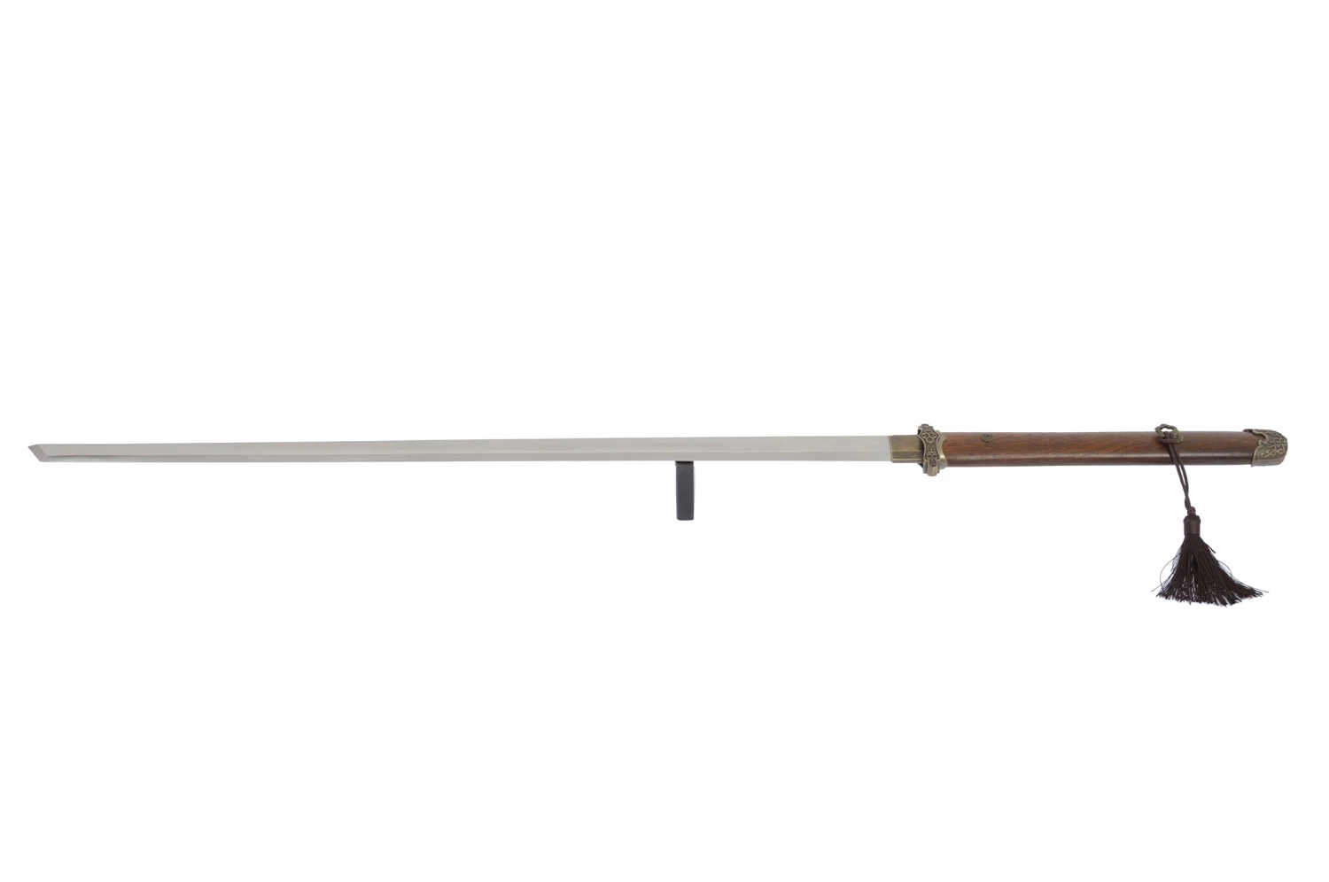 Katana Droit Aiguisé - Suanzhi, Tang Dinasty 7 Katana Droit Aiguisé - Suanzhi, Tang Dinasty – Image 5