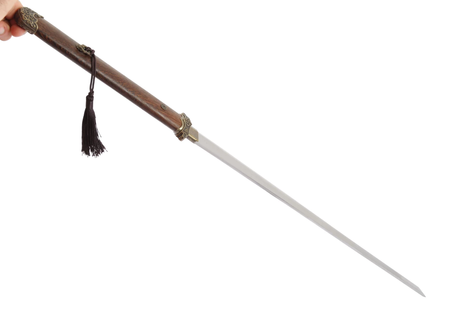 Katana Droit Aiguisé - Suanzhi, Tang Dinasty 8 Katana Droit Aiguisé - Suanzhi, Tang Dinasty – Image 6