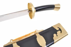 Sabre Traditionnel, Inox - Rigide 5 Sabre Traditionnel, Inox - Rigide -Boutique Kali Escrima sabre traditionnel rigide inox 3