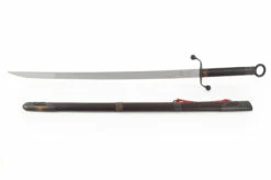 Sabre Traditionnel Tai Chi Style Chen (Haut De Gamme, Noir) - Rigide