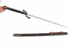 Sabre Traditionnel Tai Chi Style Chen (Haut De Gamme, Noir) - Rigide 11 Sabre Traditionnel Tai Chi Style Chen (Haut De Gamme, Noir) - Rigide -Boutique Kali Escrima sabre traditionnel tai chi style chen haut de gamme noir 3