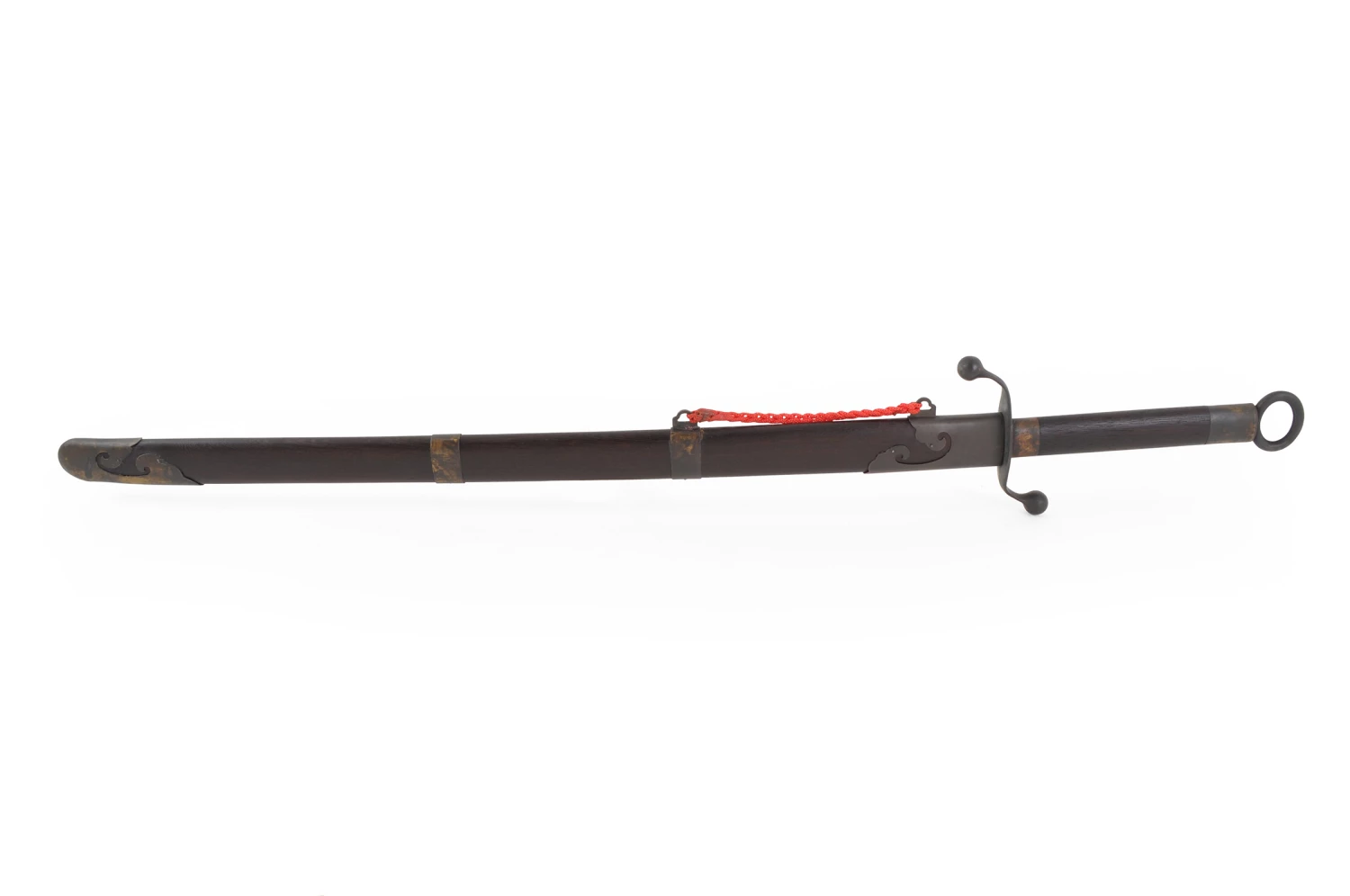 Sabre Traditionnel Tai Chi Style Chen (Haut De Gamme, Noir) - Rigide 8 Sabre Traditionnel Tai Chi Style Chen (Haut De Gamme, Noir) - Rigide – Image 6