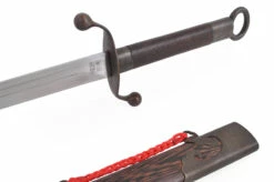 Sabre Traditionnel Tai Chi Style Yang (Haut De Gamme, Noir) - Rigide -Boutique Kali Escrima sabre traditionnel tai chi style yang haut de gamme noir 2