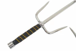 Sai Rond - Inox -Boutique Kali Escrima sai rond inox poignees acier 2