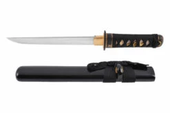 Tanto Fudoshin, Noir - Acier Feuilleté, Aiguisé